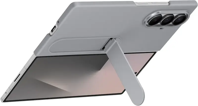 Чехол для Samsung Fold 7 Silicone Case Gray (EF-MF966CJEGUA) - фото - №4