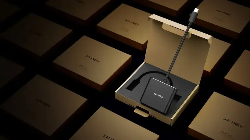 Адаптер Type-C 3-in-1 (USB+HDMI+DP) - фото - №5