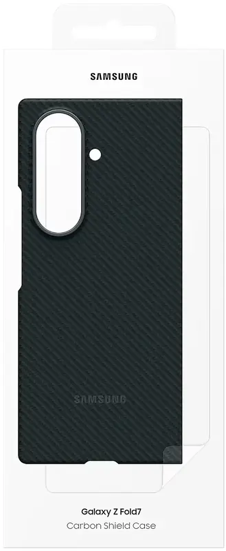 Чохол для Samsung Fold 7 Carbon Case Black (EF-XF966SBEGUA) - фото - №7
