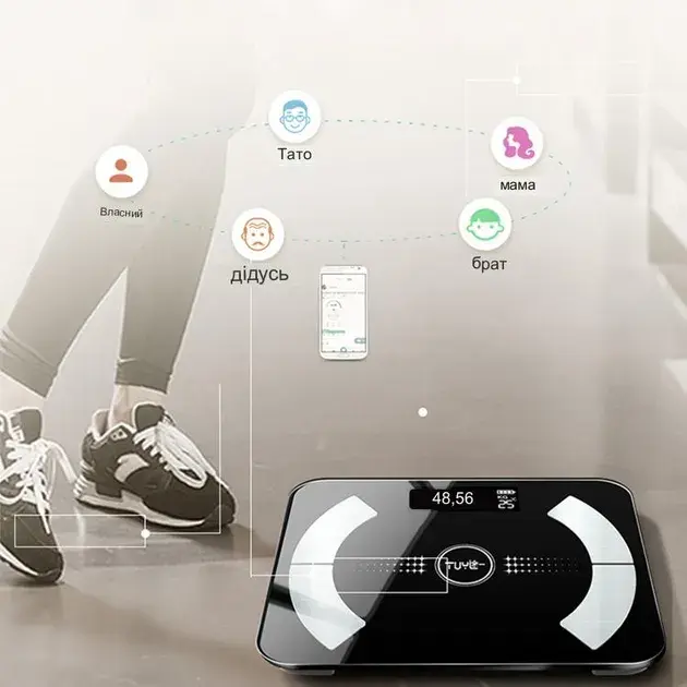 Смарт-ваги Scale one TZC009 - фото - №2