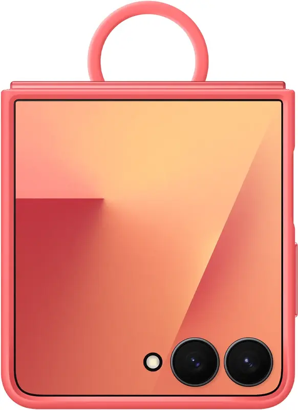 Чохол для Samsung Flip 7 Ring Case (Silicone) Red (EF-PF766TREGUA) - фото - №0