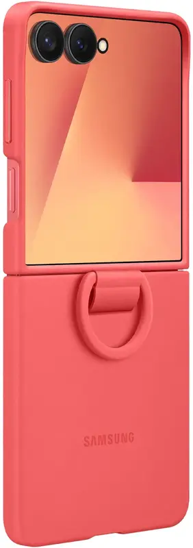 Чохол для Samsung Flip 7 Ring Case (Silicone) Red (EF-PF766TREGUA) - фото - №4