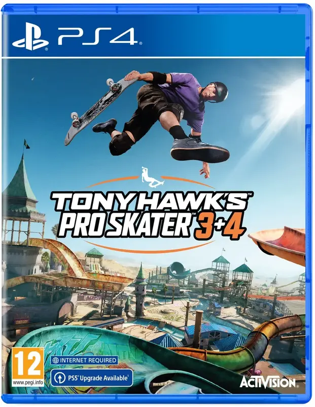 Диск PS4 Tony Hawk Pro Skater 3+4 (Blu-ray) - фото - №0