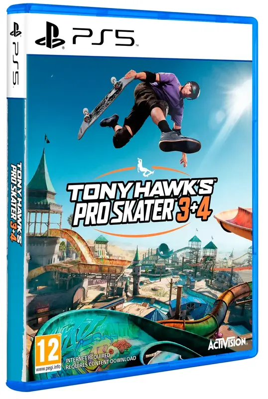 Диск PS5 Tony Hawk Pro Skater 3+4 (Blu-ray) фото