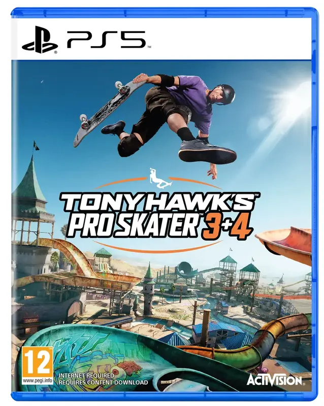 Диск PS5 Tony Hawk Pro Skater 3+4 (Blu-ray) фото