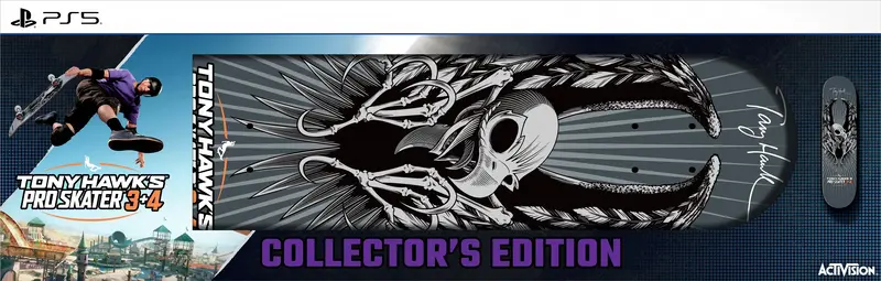 Гра консольна PS5 Tony Hawk Pro Skater 3+4 Collector's Edition (Blu-ray) - фото - №0