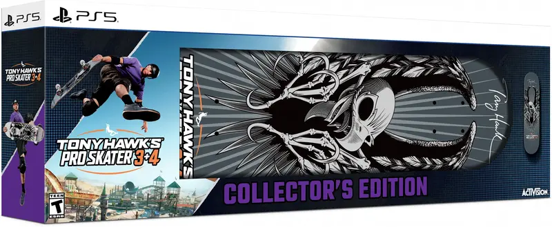 Гра консольна PS5 Tony Hawk Pro Skater 3+4 Collector's Edition (Blu-ray) - фото - №1