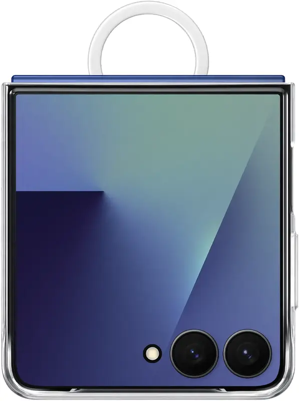 Чохол для Samsung Flip 7 Ring Case (Clear) Transparent (EF-QF766CTEGUA) - фото - №0