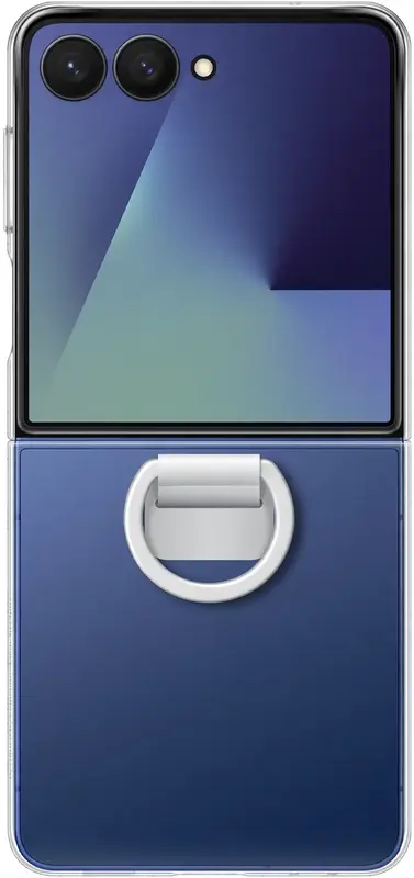 Чохол для Samsung Flip 7 Ring Case (Clear) Transparent (EF-QF766CTEGUA) - фото - №2
