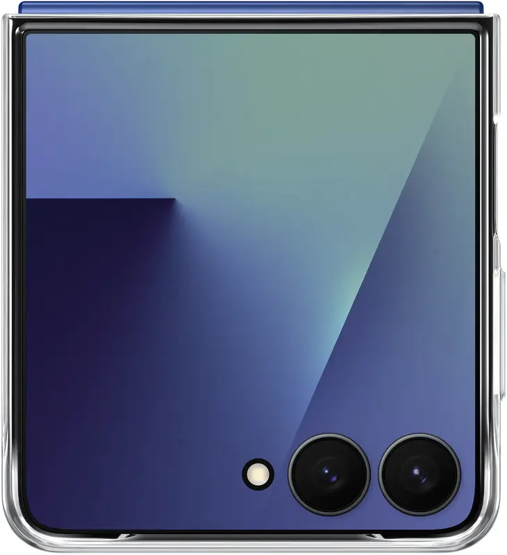 Чохол для Samsung Flip 7 Clear Case Transparent (EF-AF766CTEGUA) - фото - №0