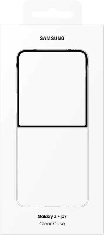 Чохол для Samsung Flip 7 Clear Case Transparent (EF-AF766CTEGUA) - фото - №6