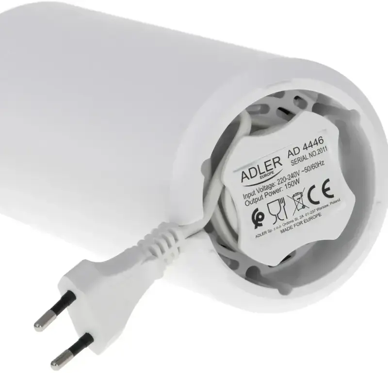 Кофемолка Adler AD 4446 white gold - фото - №5