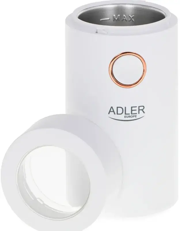 Кофемолка Adler AD 4446 white gold - фото - №1