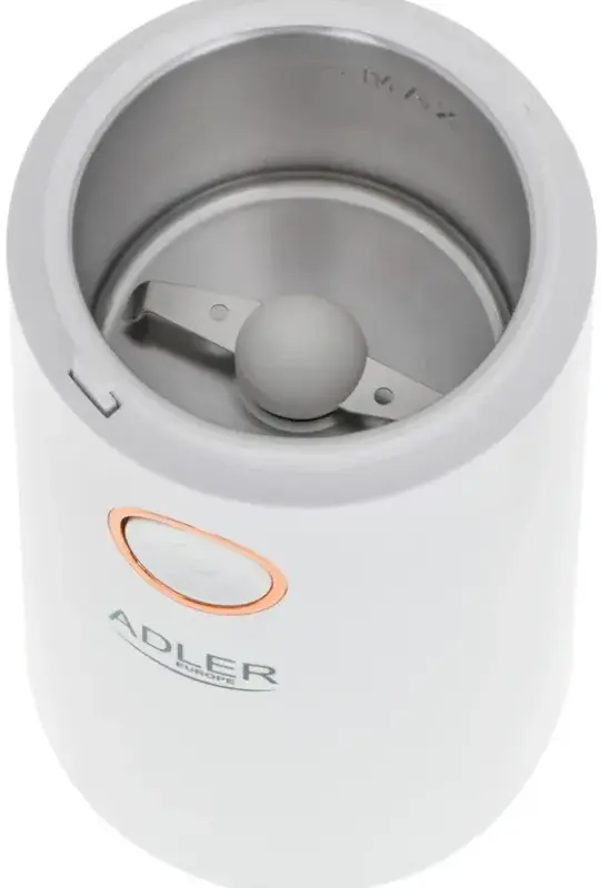 Кофемолка Adler AD 4446 white gold - фото - №8