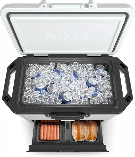 Термобокс Ninja FrostVault 47L Hard Cooler - Cloud White FB151EUWH - фото - №6