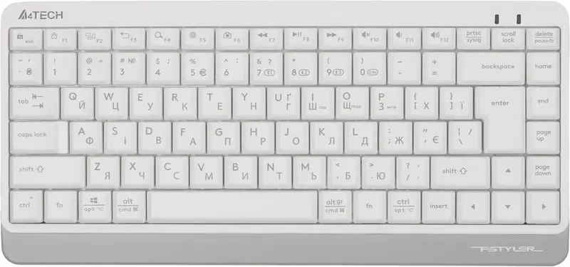 Ігрова клавіатура A4Tech FBK11 (White) - фото - №0