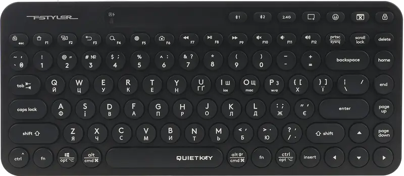 Ігрова клавіатура A4Tech FBK36C AS (Black) - фото - №0
