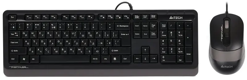 Игровая клавиатура A4Tech F1010 (Grey) - фото - №0