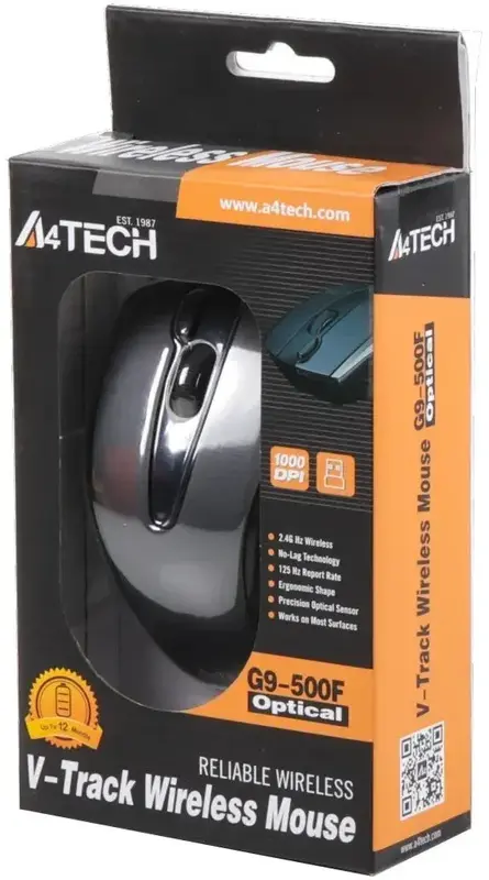 Комп'ютерна миша A4Tech G9-500F-1 (Black) - фото - №4