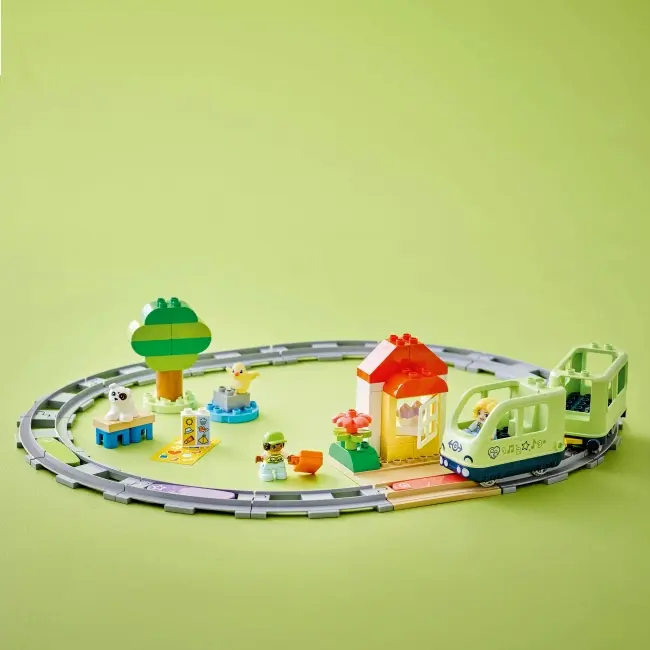 Конструктор LEGO DUPLO Town Інтерактивний пригодницький потяг, 10427 - фото - №5
