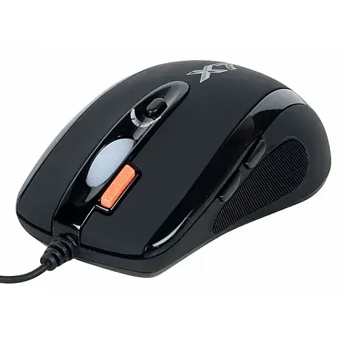 Комп'ютерна миша A4Tech X-710BK USB (Black) - фото - №1