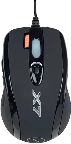 Комп'ютерна миша A4Tech X-710BK USB (Black) - фото - №0