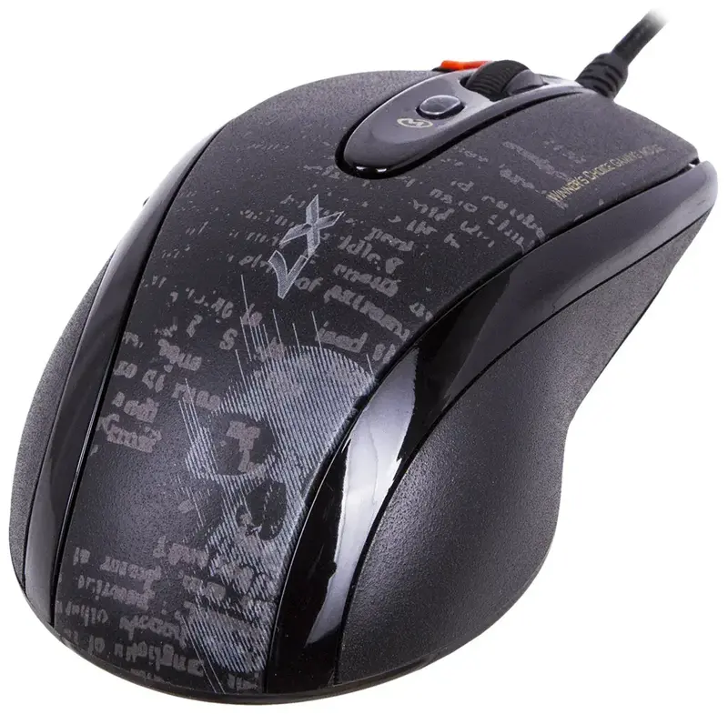 Комп'ютерна миша A4Tech F5 USB (Mystic Black) - фото - №2
