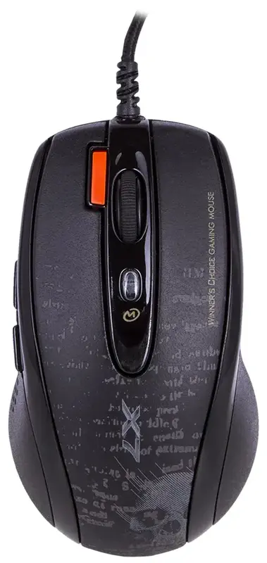 Комп'ютерна миша A4Tech F5 USB (Mystic Black) - фото - №0