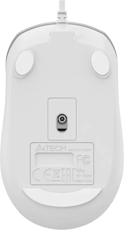 Комп'ютерна миша A4Tech FM26 (Icy White) - фото - №8