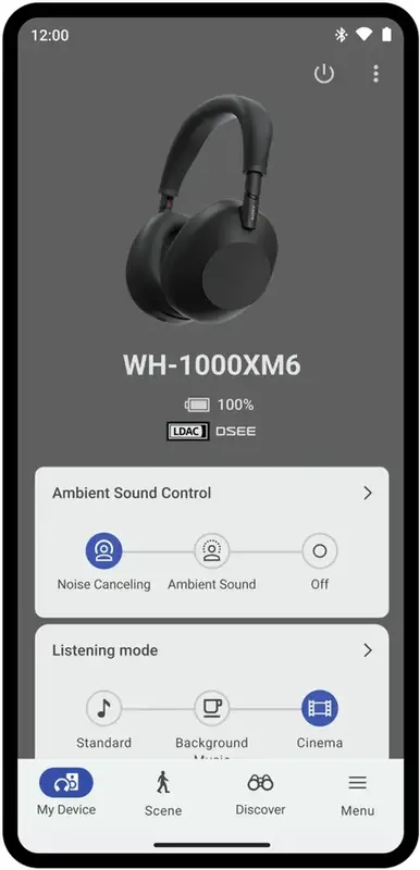 Навушники Sony WH-1000XM6 Silver - фото - №16