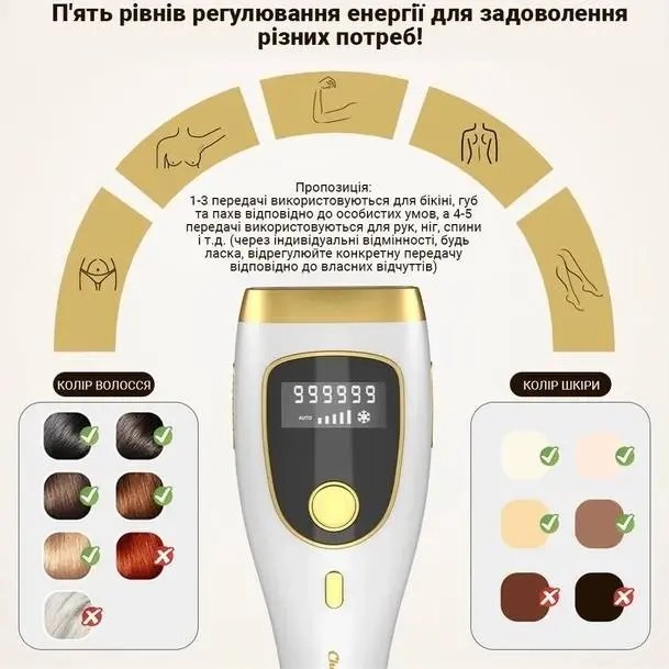 Фотоепілятор Inspire Sapphire XM-L011W - фото - №6