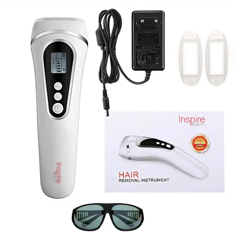 Фотоепілятор INSPIRE IPL с LED-экраном 3в1 (white) - фото - №4