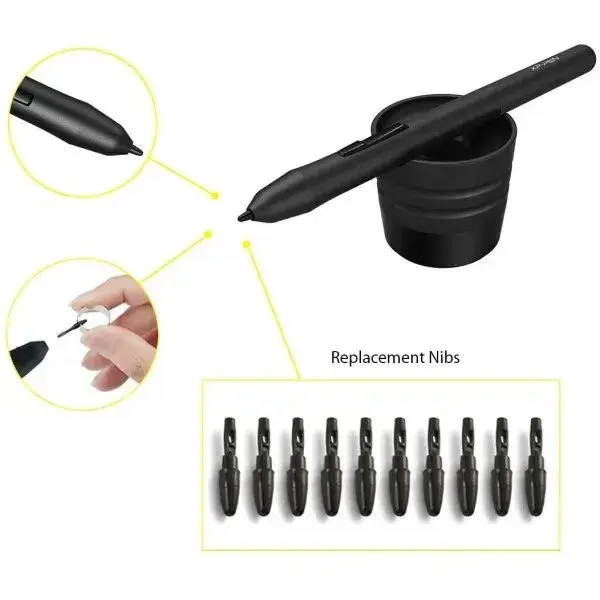 Набір наконечників для P01, P03, P03S, P05 (AC04_B) 10шт - фото - №2