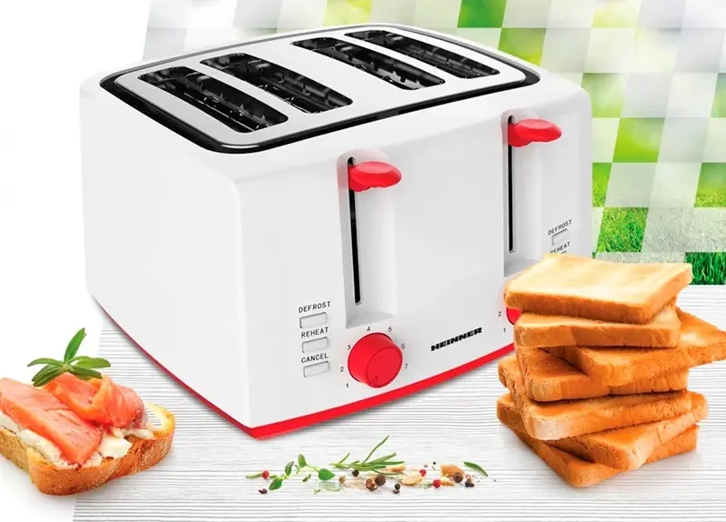 Тостер HEINNER HTP-1300WHR - фото - №1