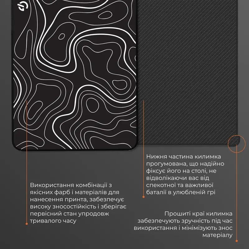 Ігрова поверхня Gamepro MP145AB Black - фото - №4