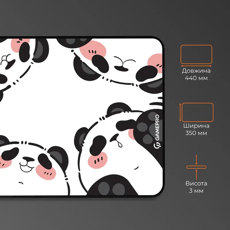 Ігрова поверхня Gamepro MP145WP White - фото - №3