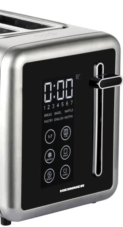 Тостер HEINNER HTP-DD900BKSS - фото - №3