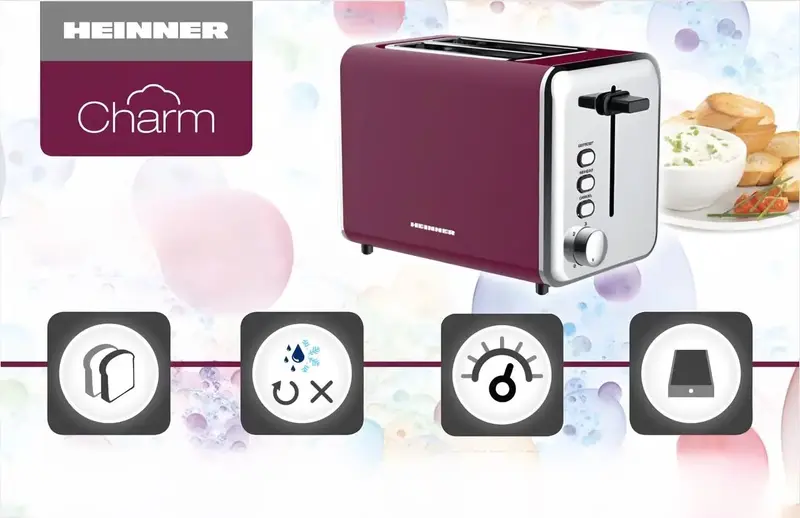 Тостер HEINNER TP-1000BG - фото - №4