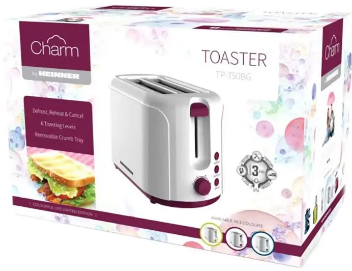 Тостер HEINNER TP-750BG - фото - №4
