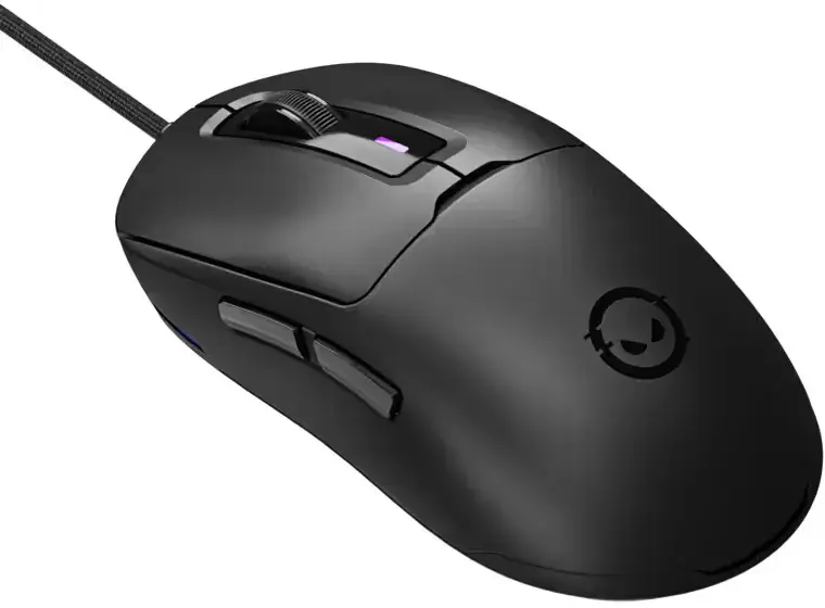 Комп'ютерна миша Lorgar MSA10 Ultralight Wired Gaming USB Black - фото - №4