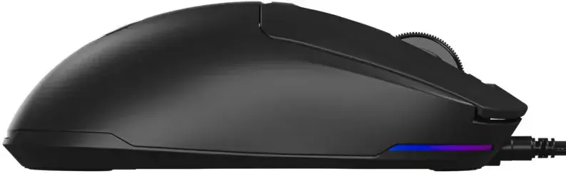 Комп'ютерна миша Lorgar MSA10 Ultralight Wired Gaming USB Black - фото - №6