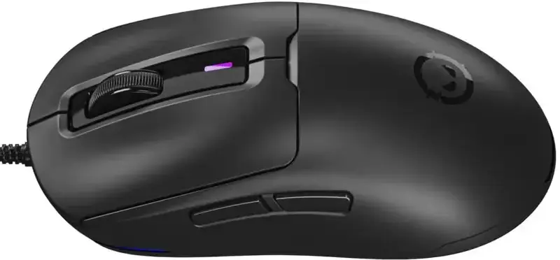 Комп'ютерна миша Lorgar MSA10 Ultralight Wired Gaming USB Black - фото - №8