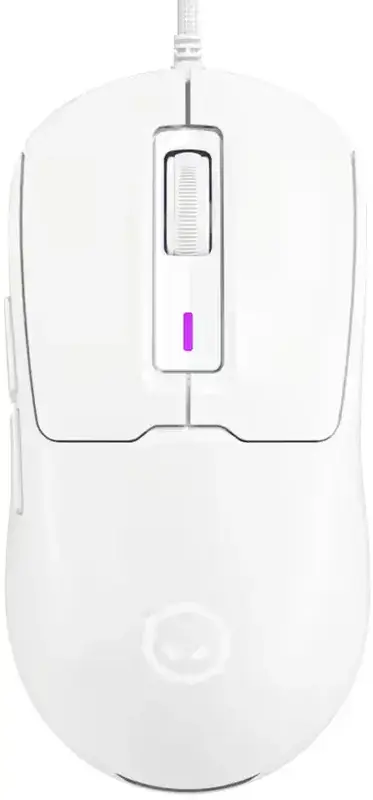 Комп'ютерна миша Lorgar MSA10 Ultralight Wired Gaming USB White - фото - №0