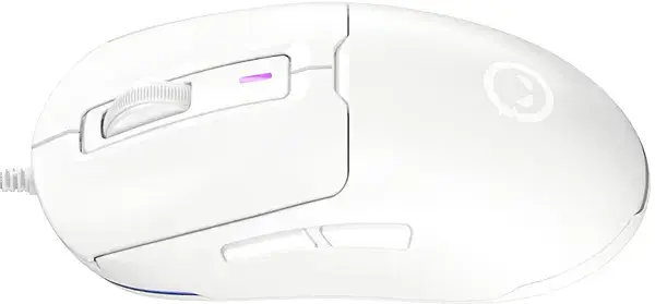 Комп'ютерна миша Lorgar MSA10 Ultralight Wired Gaming USB White - фото - №2