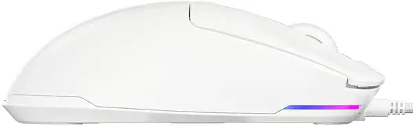 Комп'ютерна миша Lorgar MSA10 Ultralight Wired Gaming USB White - фото - №5
