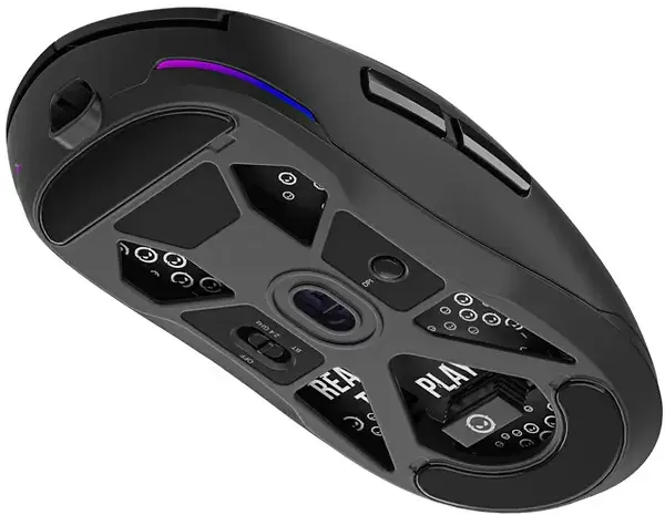 Комп'ютерна миша Lorgar MSA10W Wireless Gaming Black - фото - №2