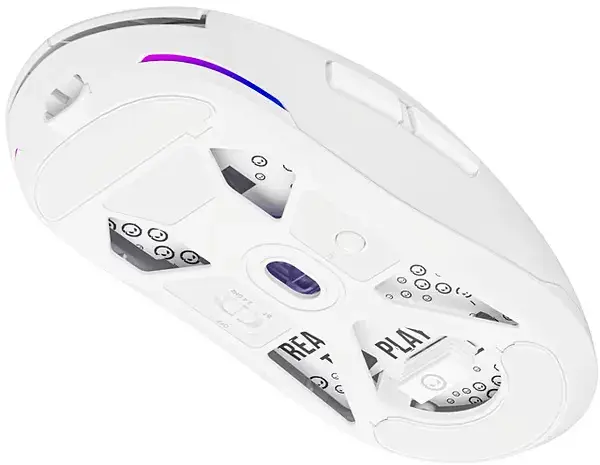 Компьютерная мышь Lorgar MSA10W Wireless Gaming White - фото - №1