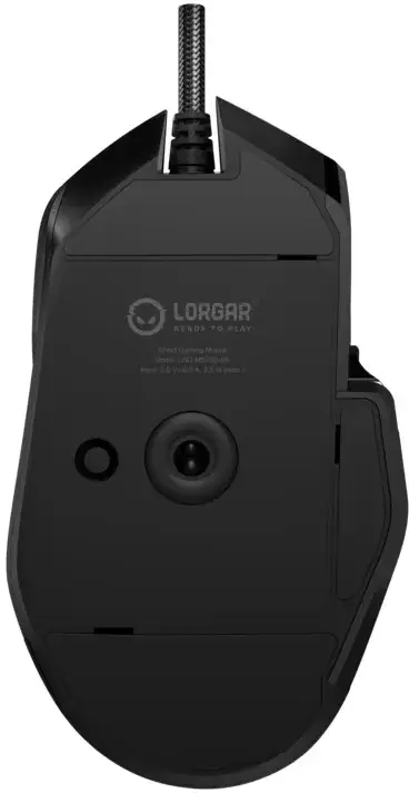 Комп'ютерна миша Lorgar MSP80 Wired Gaming Mouse Pro USB Black - фото - №2
