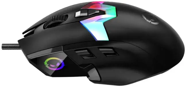 Комп'ютерна миша Lorgar MSP80 Wired Gaming Mouse Pro USB Black - фото - №3