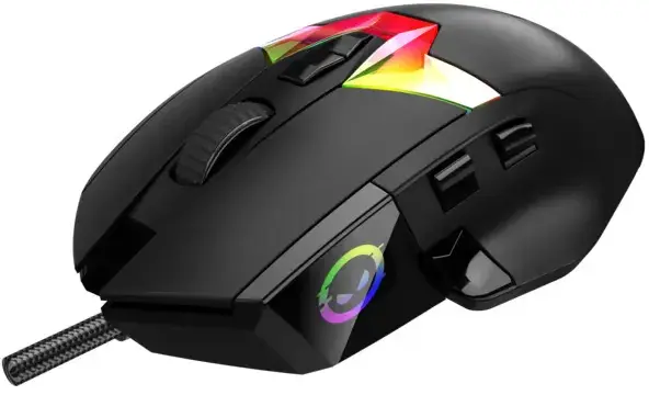 Комп'ютерна миша Lorgar MSP80 Wired Gaming Mouse Pro USB Black - фото - №5